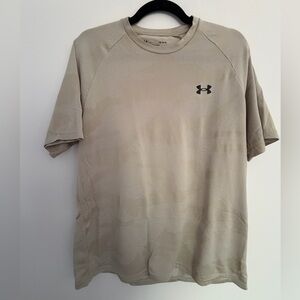 Under Armour | Men's Sz L | Beige Camo Tee